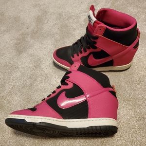 Nike ladies wedge sneakers